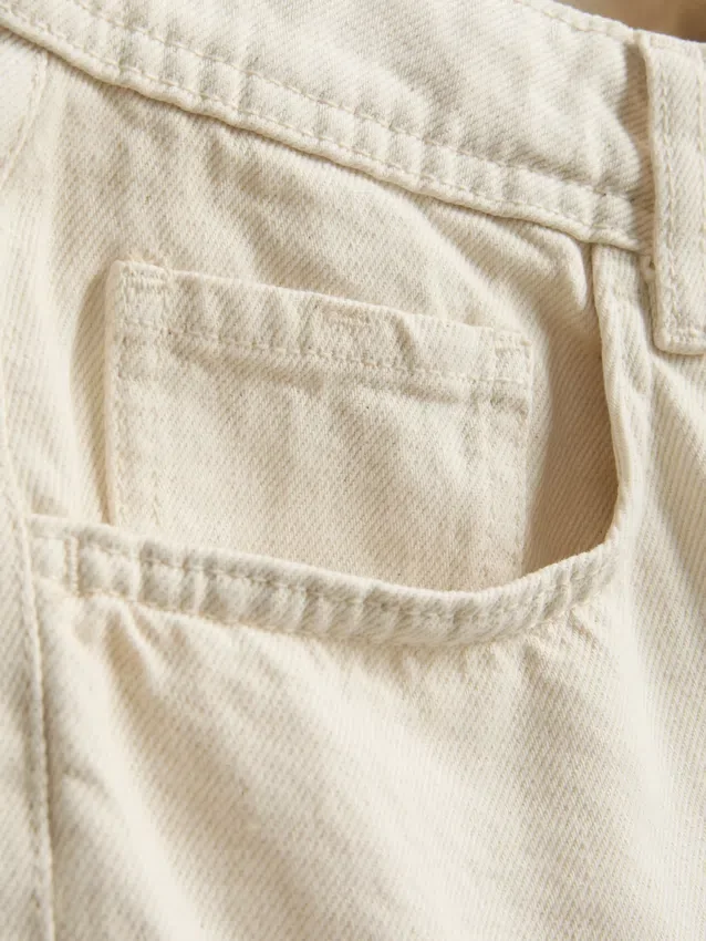 Ontspannen denimshort