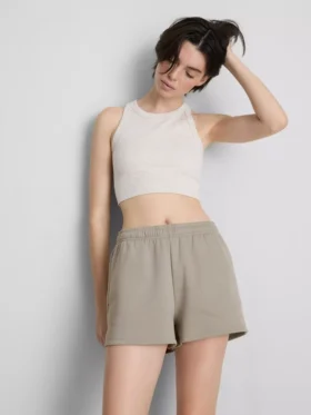 Ontspannen Shorts met een hoog katoengehalte