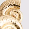 Oorbellen met schelpmotief
