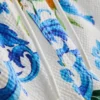 Oranje zwemshort met textuur