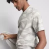Overhemd met korte mouwen en print
