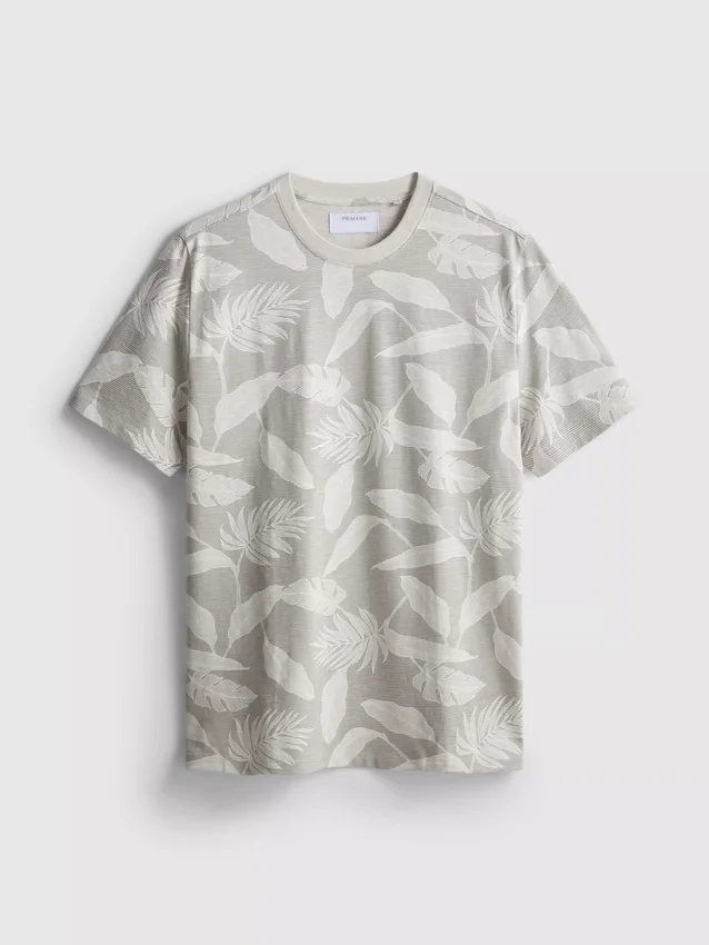 Overhemd met korte mouwen en print