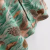 Overhemd met korte mouwen, knoopsluiting en vogelprint