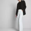 Oversized blazer met enkele rij knopen