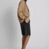 Oversized blazer met enkele rij knopen