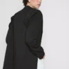 Oversized blazer met enkele rij knopen