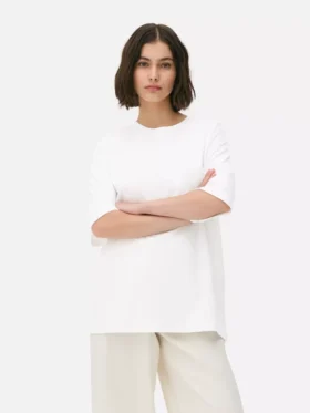 Oversized jersey T-shirt dat niet mag ontbreken in je garderobe