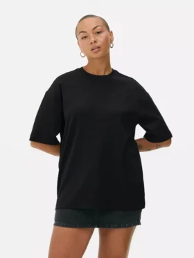 Oversized jersey T-shirt dat niet mag ontbreken in je garderobe