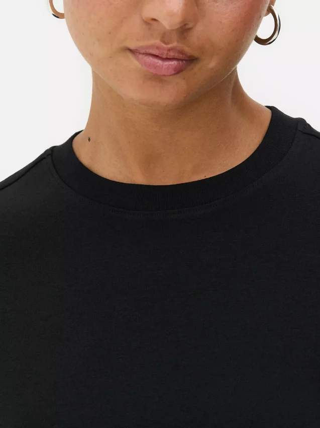 Oversized jersey T-shirt dat niet mag ontbreken in je garderobe