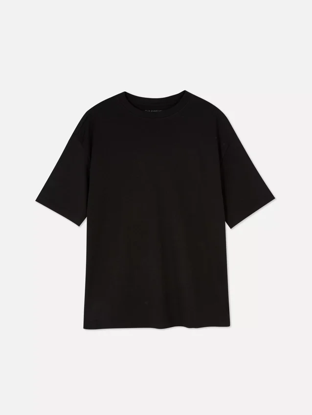 Oversized jersey T-shirt dat niet mag ontbreken in je garderobe
