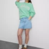 Oversized Malibu-sweatshirt met hoog katoengehalte