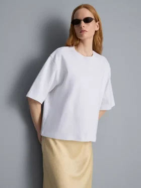 Oversized T-shirt van katoen