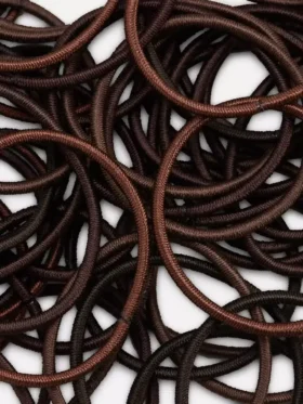 Pakket van 60 dikke elastische haarbanden