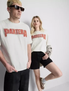 Pantera-T-shirt met print