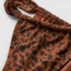 Paula Echevarría bikinibroekje met luipaardprint en glitters