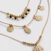 Paula Echevarría gelaagde ketting