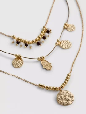 Paula Echevarría gelaagde ketting