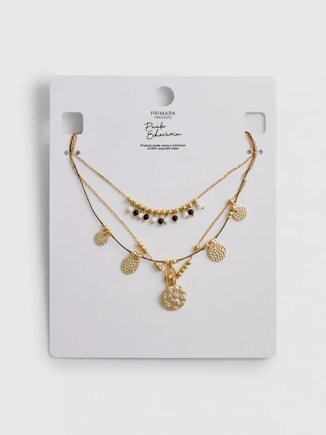 Paula Echevarría gelaagde ketting