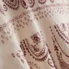 Paula Echevarría maxi-rok van satijn met schuine snit en print