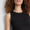 Paula Echevarría mouwloze bodycon midaxi-jurk