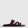 Paula Echevarría sandalen met studs op het voetbed