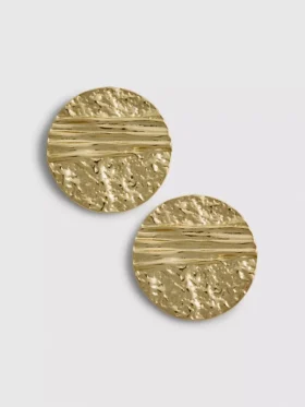 Paula Echevarría studs met gestructureerde schijfjes