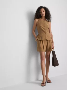 Paula Echevarría vest met peplum-zoom