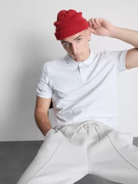 Piqué poloshirt met korte mouwen