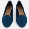 Platte schoenen van imitatiesuède