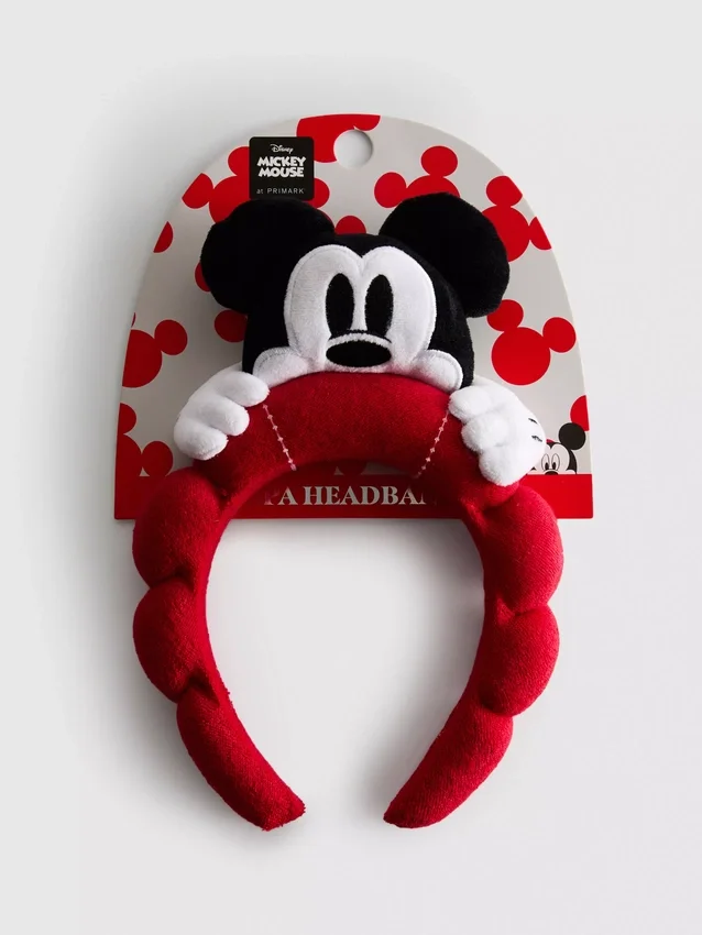 Pluche hoofdband van Disney met Mickey Mouse