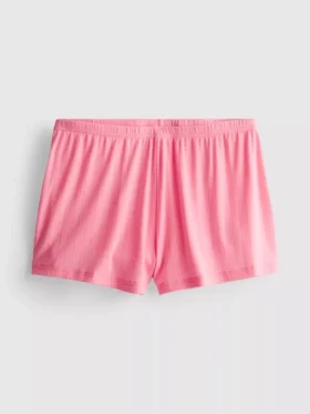 Pointelle pyjama shorts