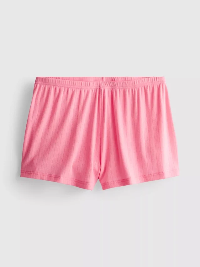 Pointelle pyjama shorts