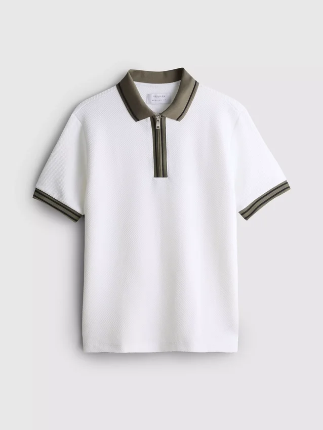 Polo met structuur