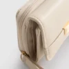 Portemonnee met ritssluiting en metallic details
