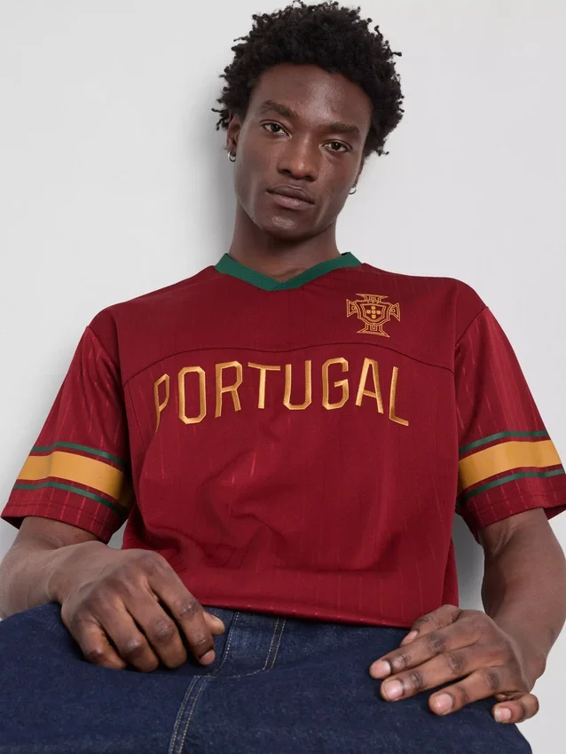 Portugal T-shirt met korte mouwen