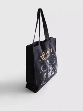 Praktische totebag met ‘Magic Graphic’-print
