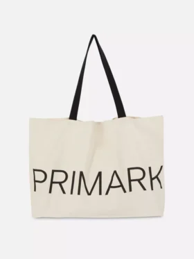 Primark canvas draagtas met print