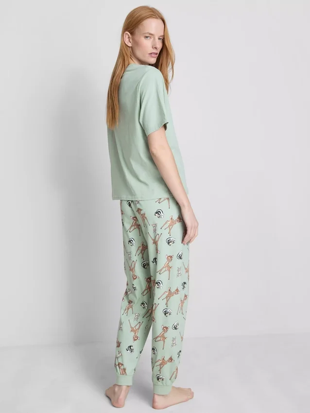 Pyjama's met Bambi-print van Disney
