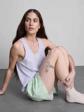 Pyjama’s met katoenen hemdje en korte broek