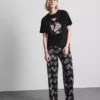 Pyjama's met print van Buffy the Vampire Slayer