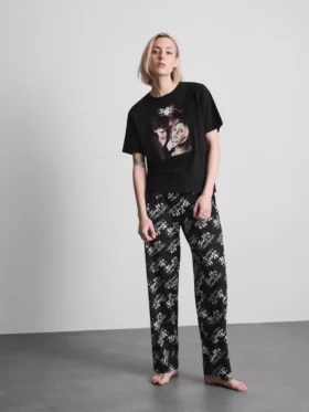 Pyjama's met print van Buffy the Vampire Slayer