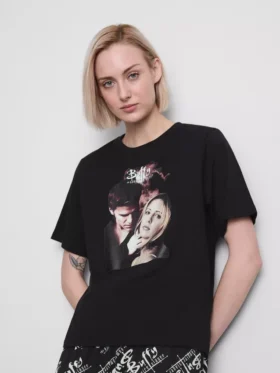 Pyjama’s met print van Buffy the Vampire Slayer