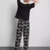 Pyjama's met print van Buffy the Vampire Slayer