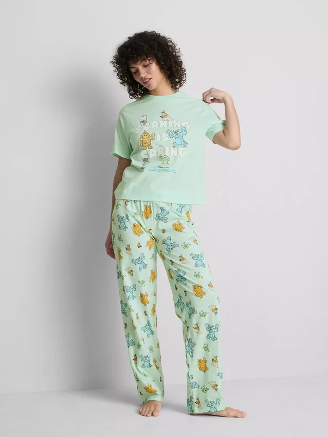Pyjama's met print van Disney Pixar’s Monsters Inc.