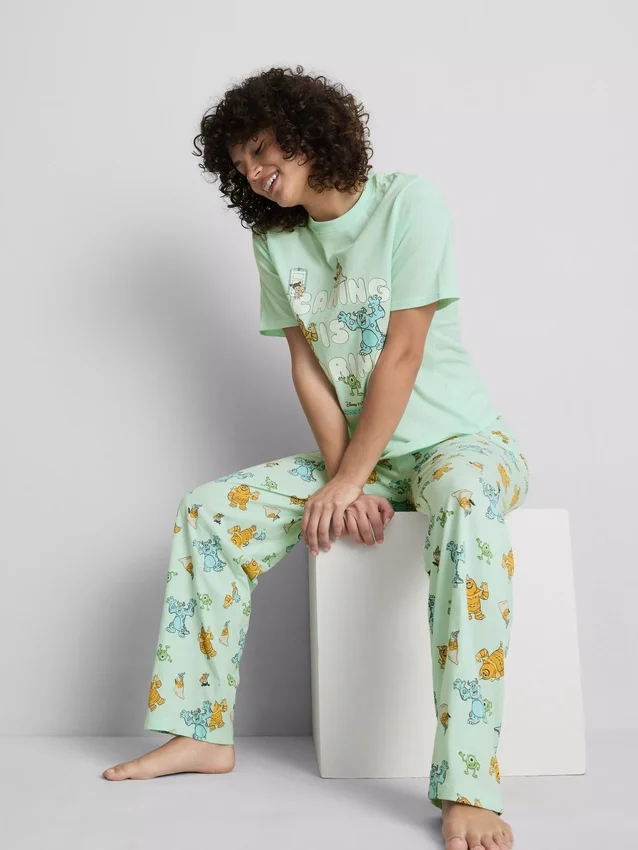 Pyjama's met print van Disney Pixar’s Monsters Inc.