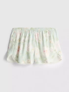Pyjama-short met bloemenprint