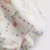 Pyjamabroek met bloemenprint en wijde pijpen