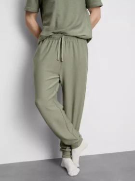 Pyjamabroek met textuur