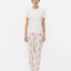 Pyjamaset met korte mouwen en print