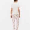 Pyjamaset met korte mouwen en print